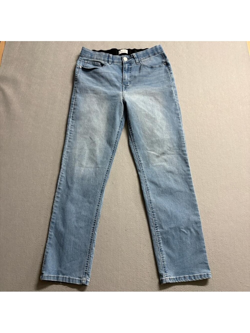 Angels Forever Young Jeans Womens 10/30 Blue Denim Stretch Straight Leg Pants